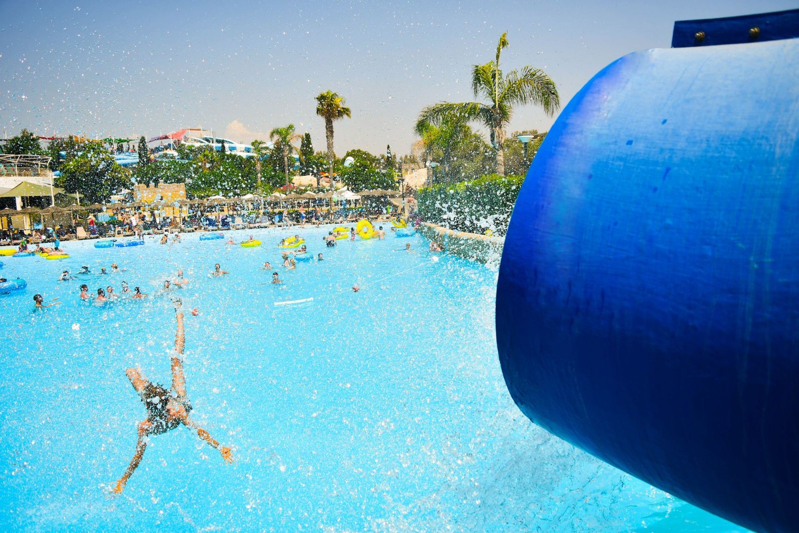 תותח המים ב-Aphrodite Water Park